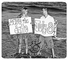 Sign Save the Date