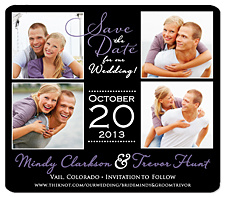 "Perfect Together" Save the Date Magnet