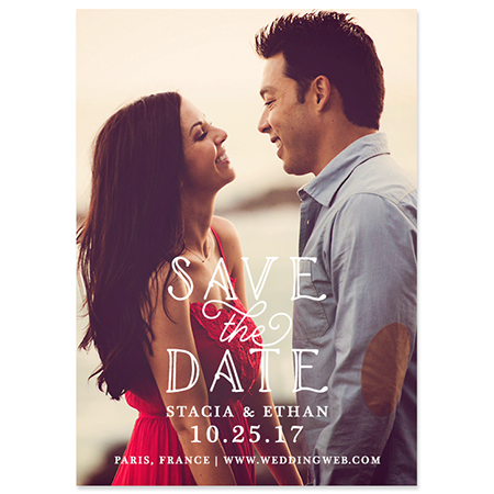 Hold the Date" Save the Date Magnet